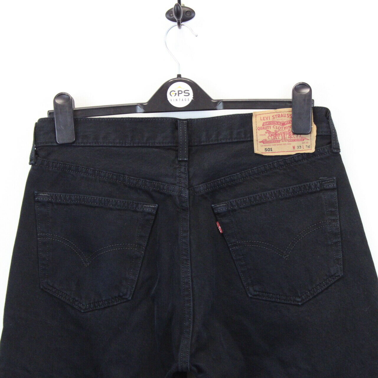 LEVIS 501 Jeans Black | W33 L34