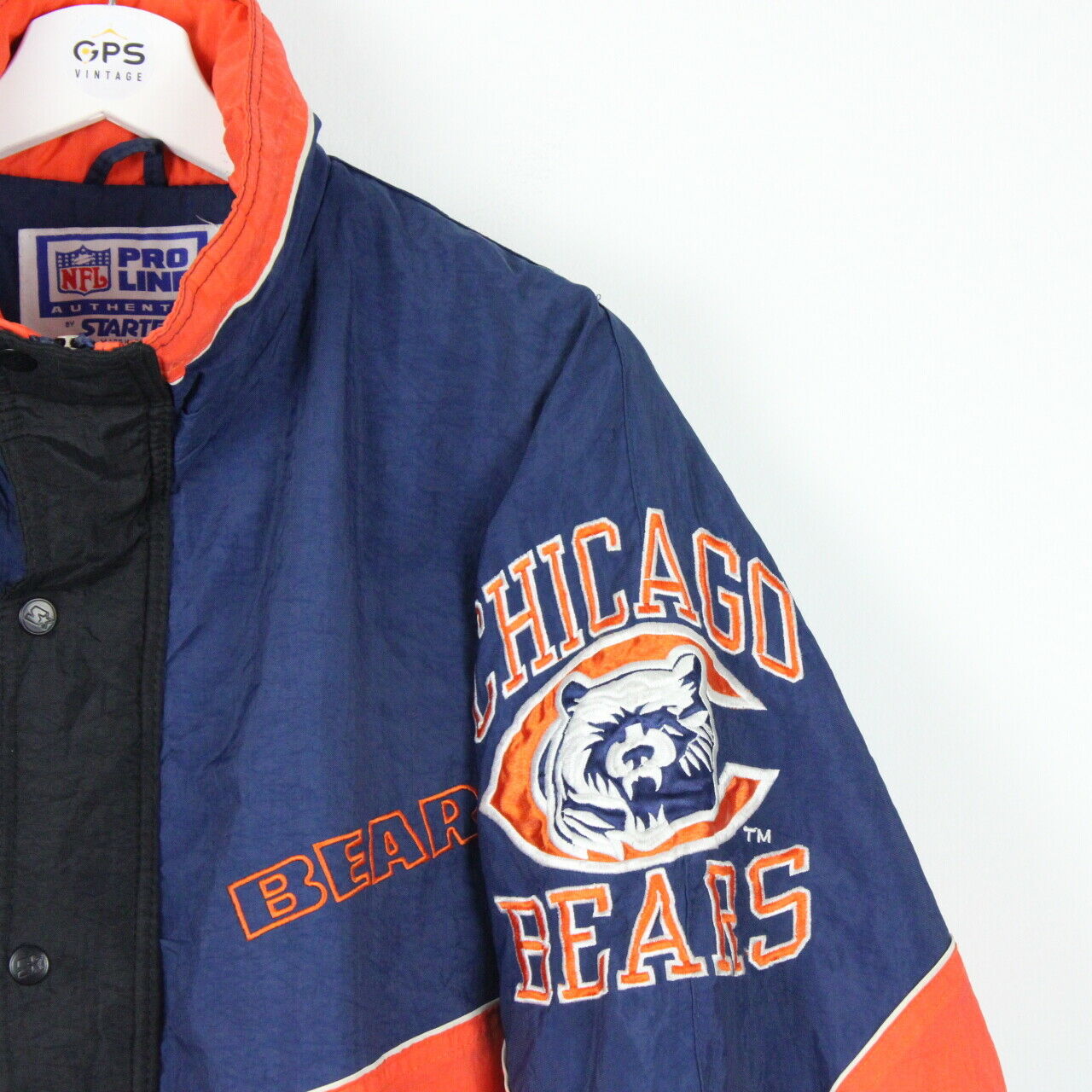 Vintage bears hot sale starter jacket