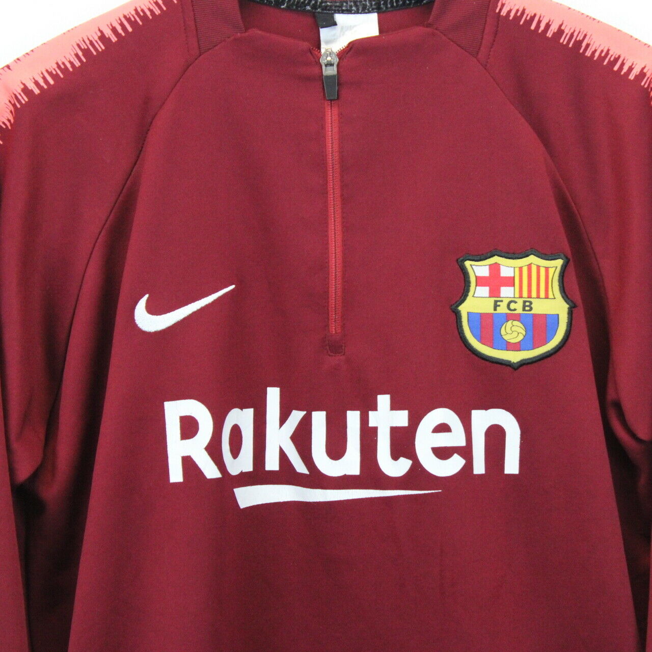 Fc barcelona outlet quarter zip