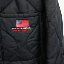 Load image into Gallery viewer, RALPH LAUREN Quilted Jacket Black | Medium
