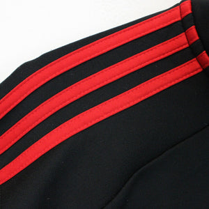 ADIDAS 1/4 Zip Sweatshirt Black | Large