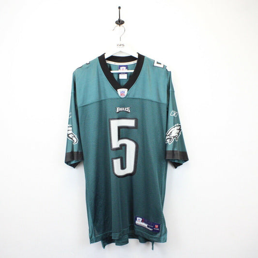 NFL REEBOK 00s Philadelphia EAGLES Jersey Green | Large