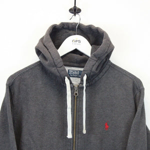 RALPH LAUREN Hoodie Grey | Large