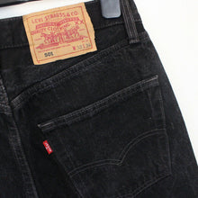 Load image into Gallery viewer, LEVIS 501 Jeans Black Charcoal | W30 L34
