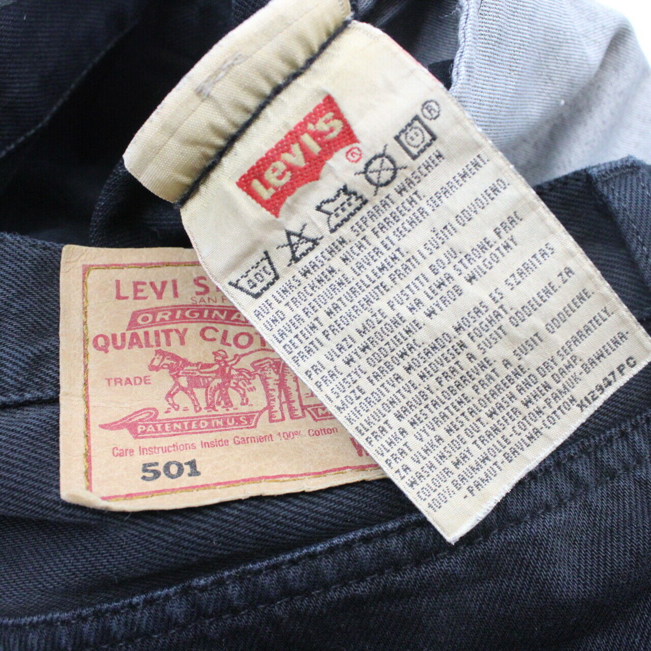 LEVIS 501 Jeans Black | W31 L32