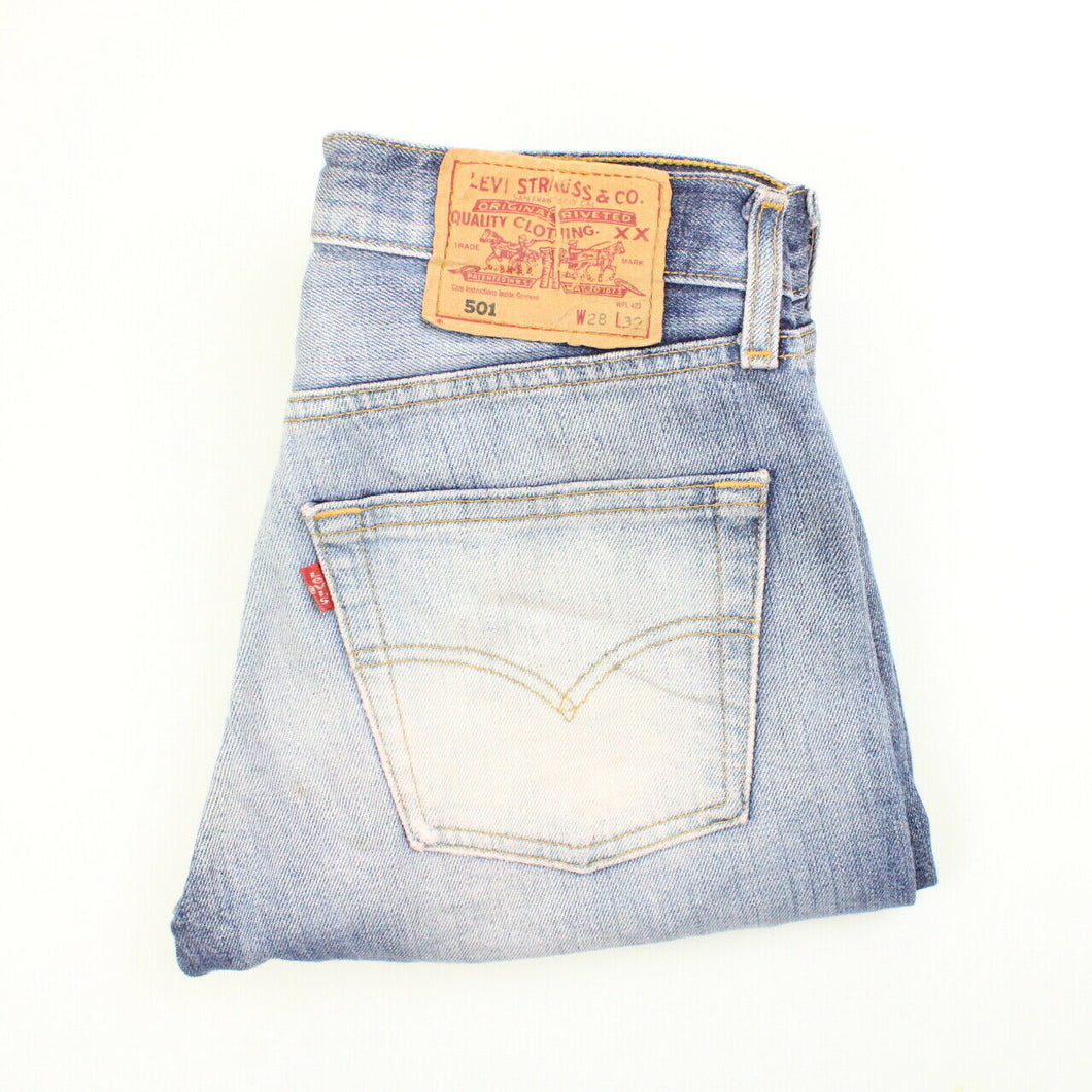 Womens LEVIS 501 Jeans Mid Blue | W28 L32