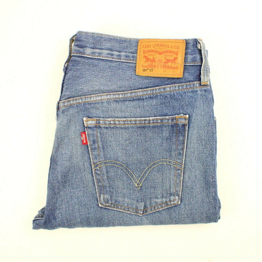 Womens LEVIS 501 CT Jeans Mid Blue | W33 L30