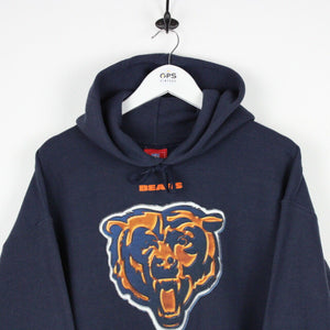 NFL Chicago BEARS Hoodie Navy Blue | Large