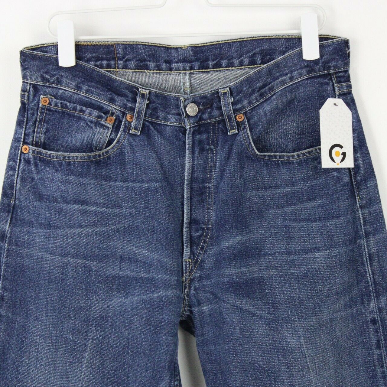 Mens LEVIS 508 Jeans Mid Blue | W32 L32