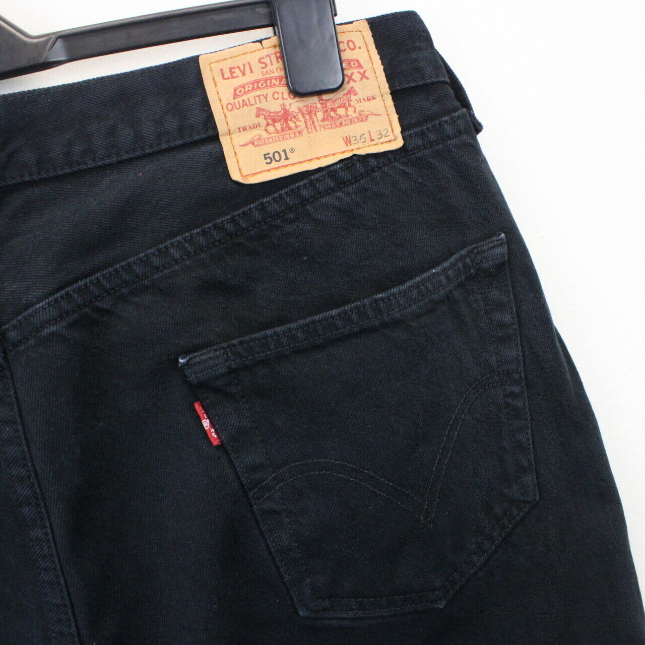 LEVIS 501 Jeans Black | W36 L32