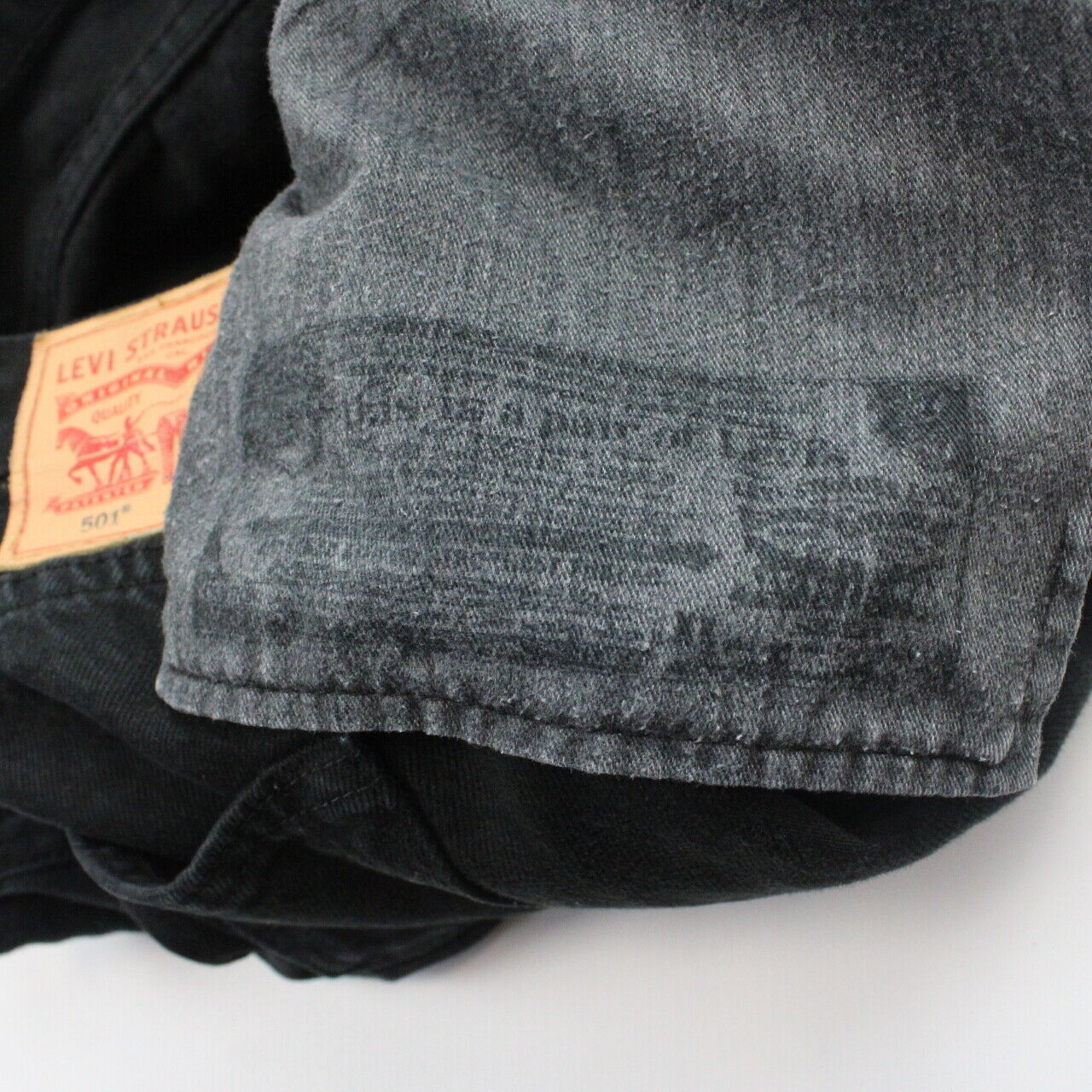 LEVIS 501 Jeans Black | W40 L32