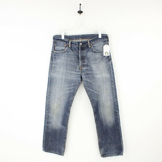 Mens LEVIS 501 Jeans Mid Blue | W34 L30