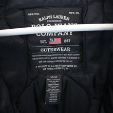 Load image into Gallery viewer, RALPH LAUREN Quilted Jacket Black | Medium
