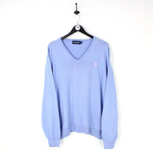 Load image into Gallery viewer, Mens RALPH LAUREN Knit Sweatshirt Blue | XL
