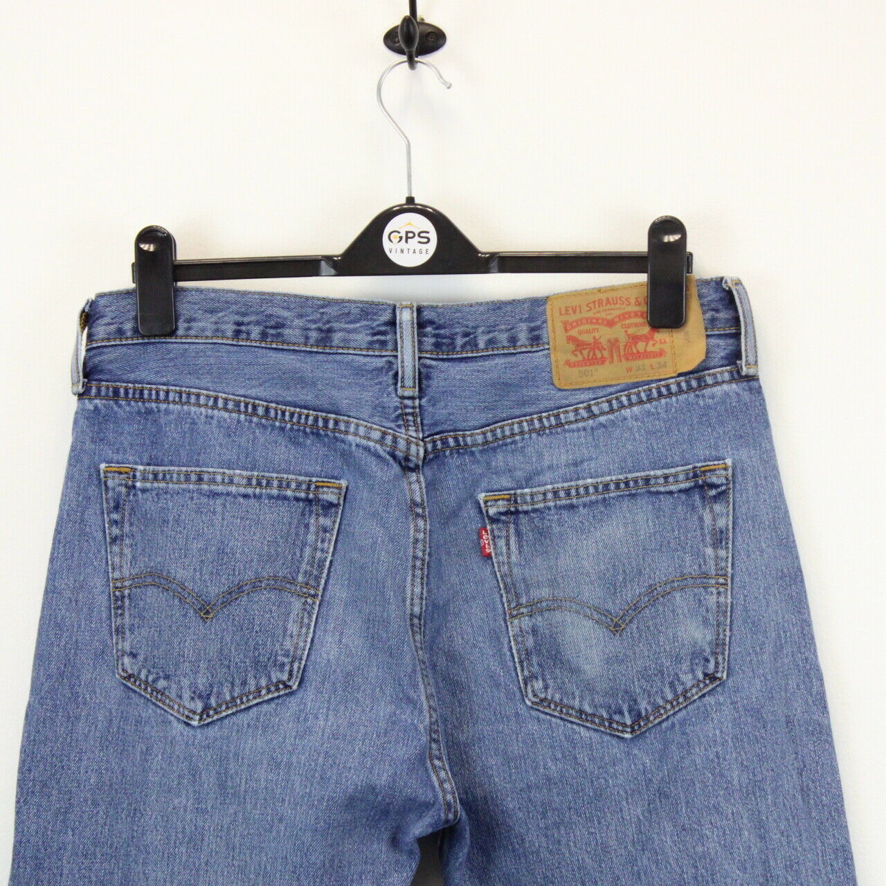 LEVIS 501 Jeans Blue W33 L34