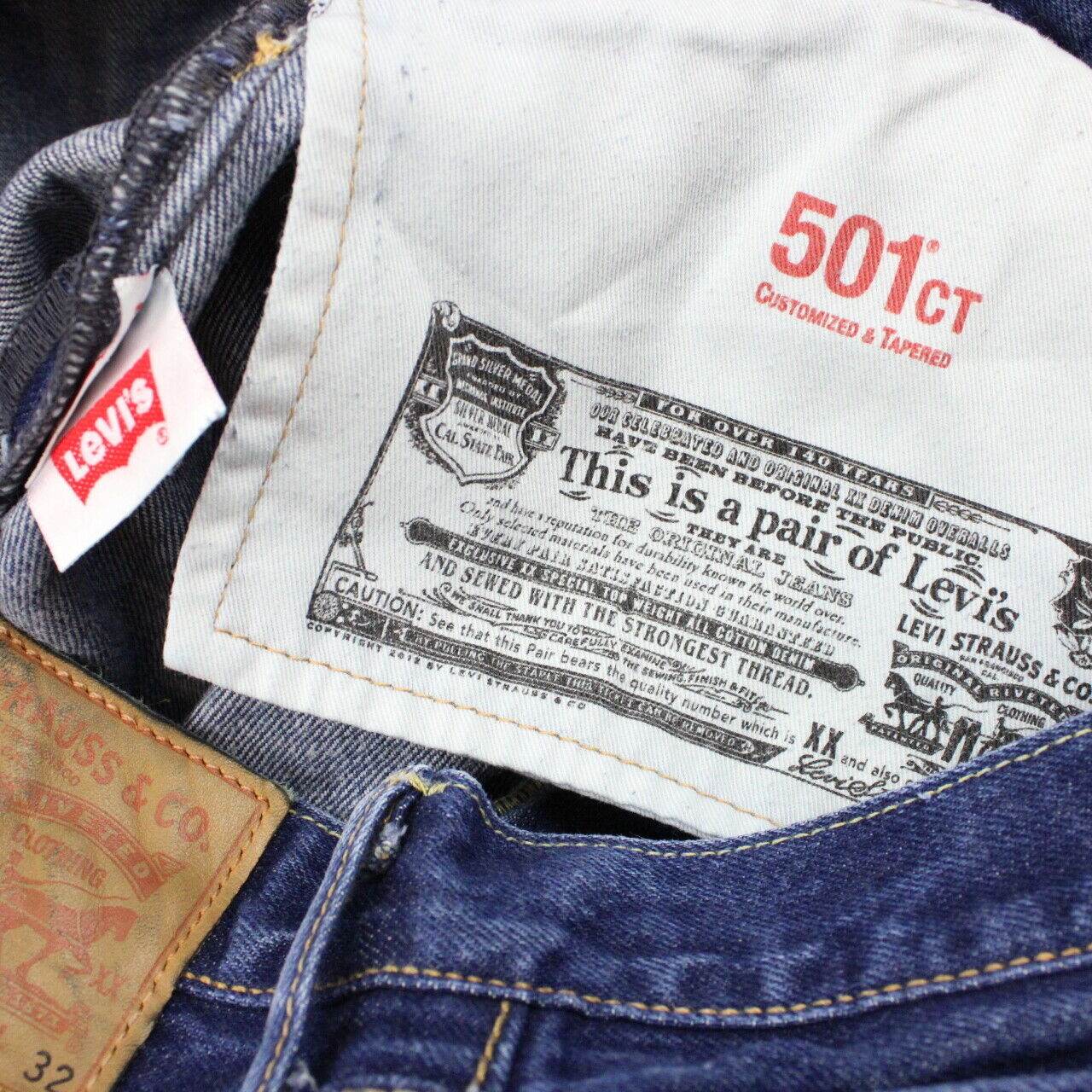 LEVI'S 501CT W34 L32 - デニム