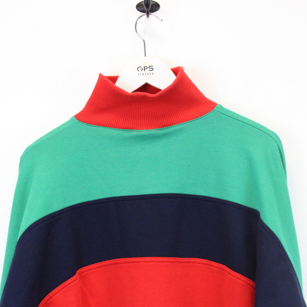 NIKE 80s 1/4 Zip Sweatshirt Multicolour | Small