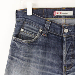 LEVIS 512 Jeans Mid Blue | W33 L32