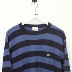 LACOSTE Knit Sweatshirt Blue | XL