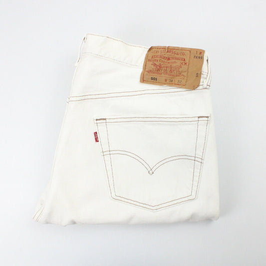 LEVIS 501 Jeans White | W38 L32