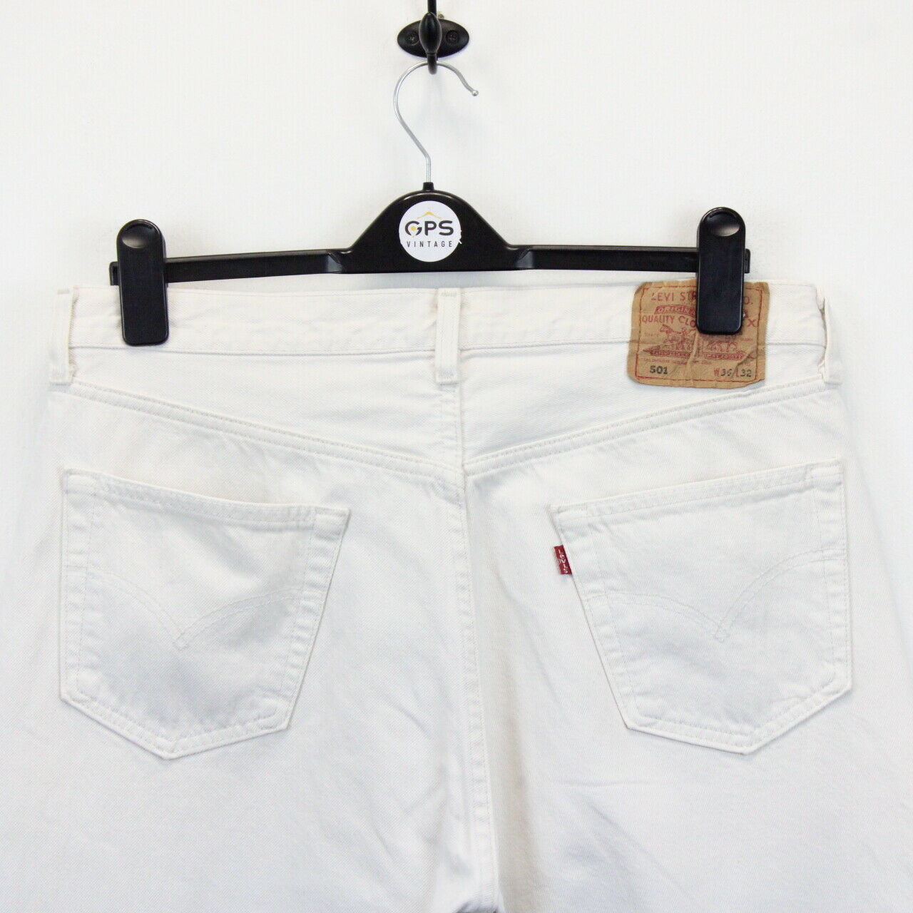 LEVIS 501 Jeans White | W36 L32