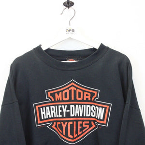 HARLEY DAVIDSON 00s Sweatshirt Black | Large