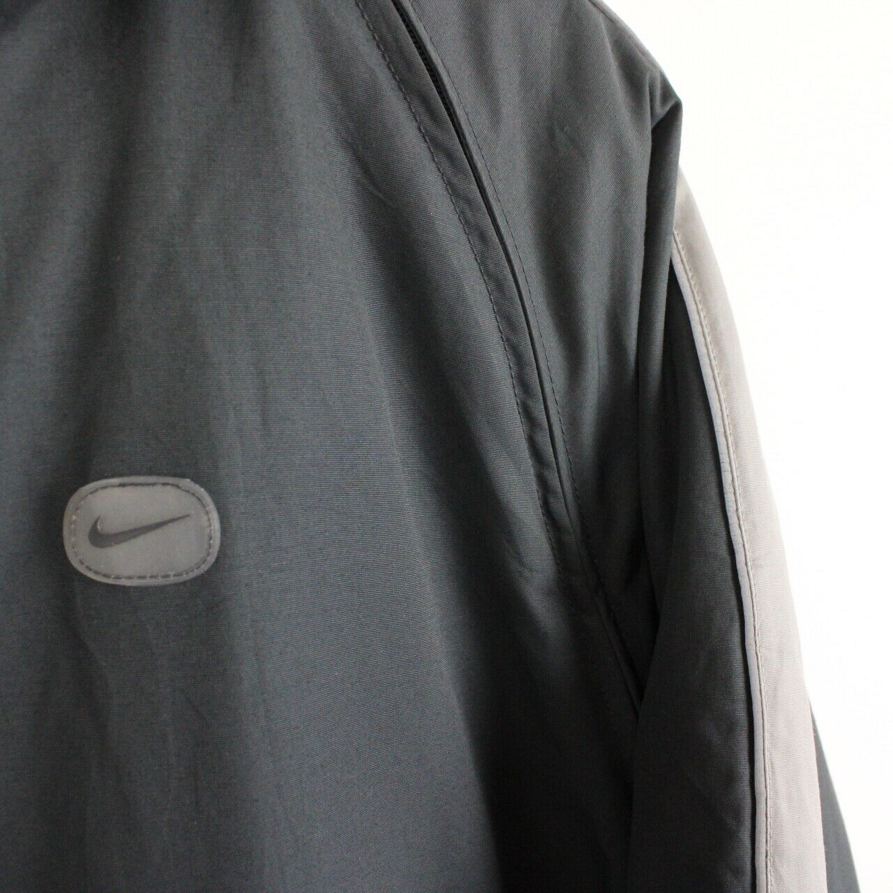 NIKE 00s Jacket Gilet 2 in 1 Grey | Large