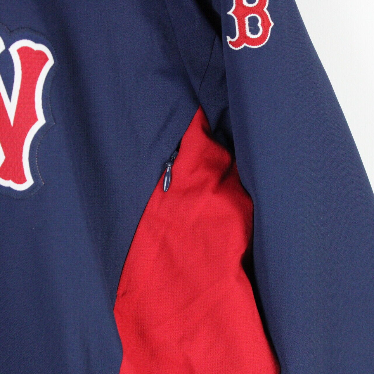 Mens MLB BOSTON RED SOX Jacket Navy Blue | Large – GPS Vintage