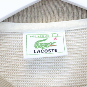 LACOSTE Polo Shirt Beige | Large