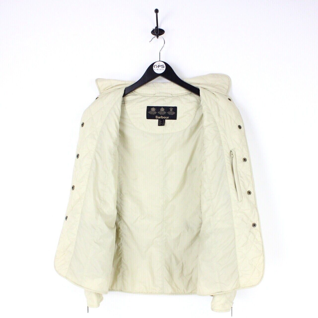 Barbour hot sale jacket cream