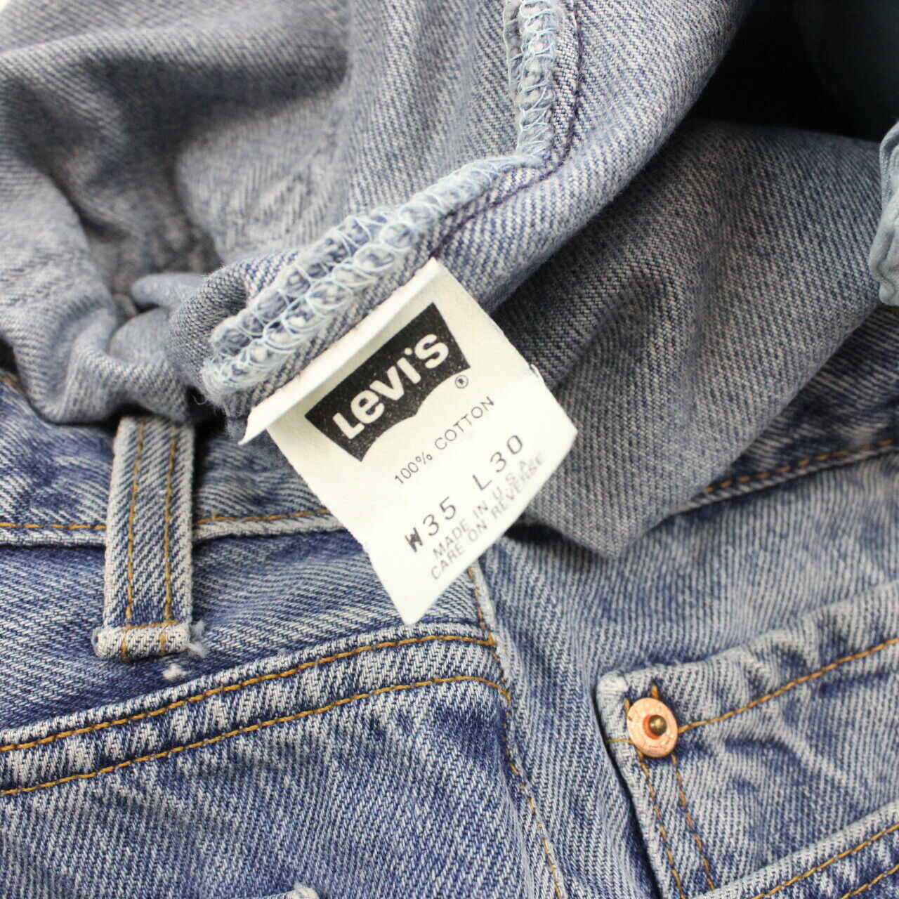 LEVIS 501 Jeans Mid Blue | W35 L30