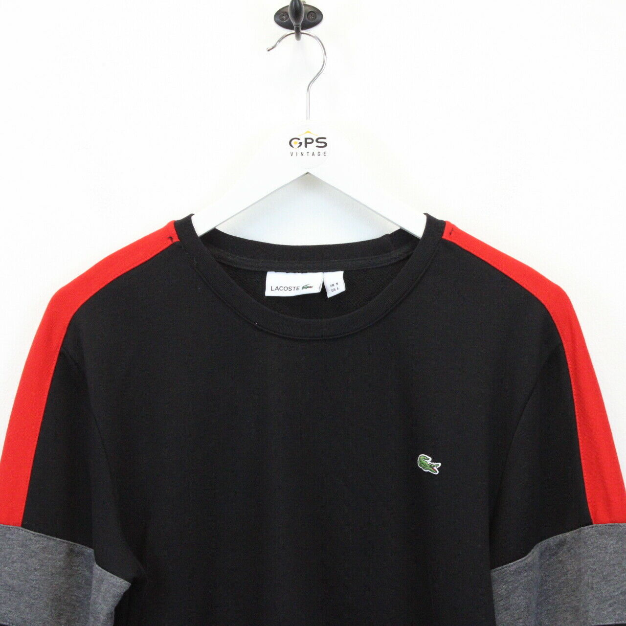 Sweatshirt tennis lacoste sport en molleton color clearance block