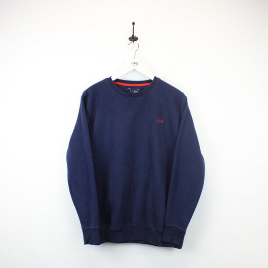 ARMANI Sweatshirt Navy Blue | Medium