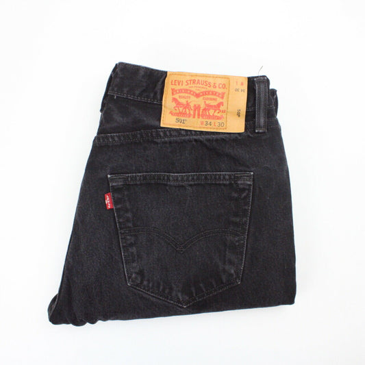 LEVIS 501 Jeans Black Charcoal | W34 L28