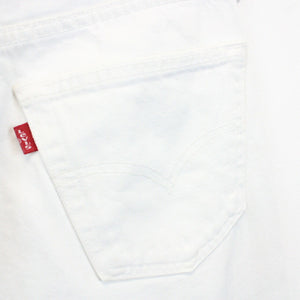 LEVIS 501 Jeans White | W33 L36