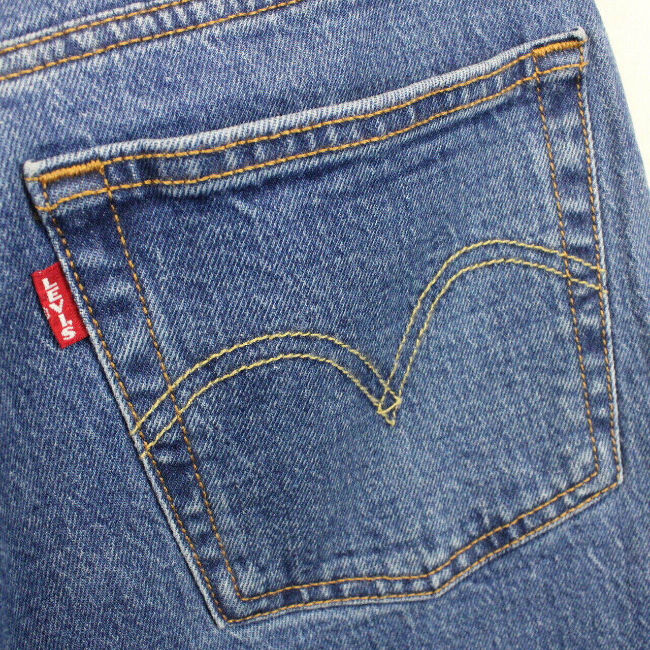 Womens LEVIS 501 Big E Jeans Mid Blue | W28 L26