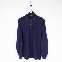 Load image into Gallery viewer, Mens RALPH LAUREN Polo Shirt Navy Blue | Small
