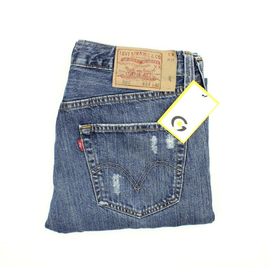 LEVIS 501 Jeans Mid Blue | W33 L32