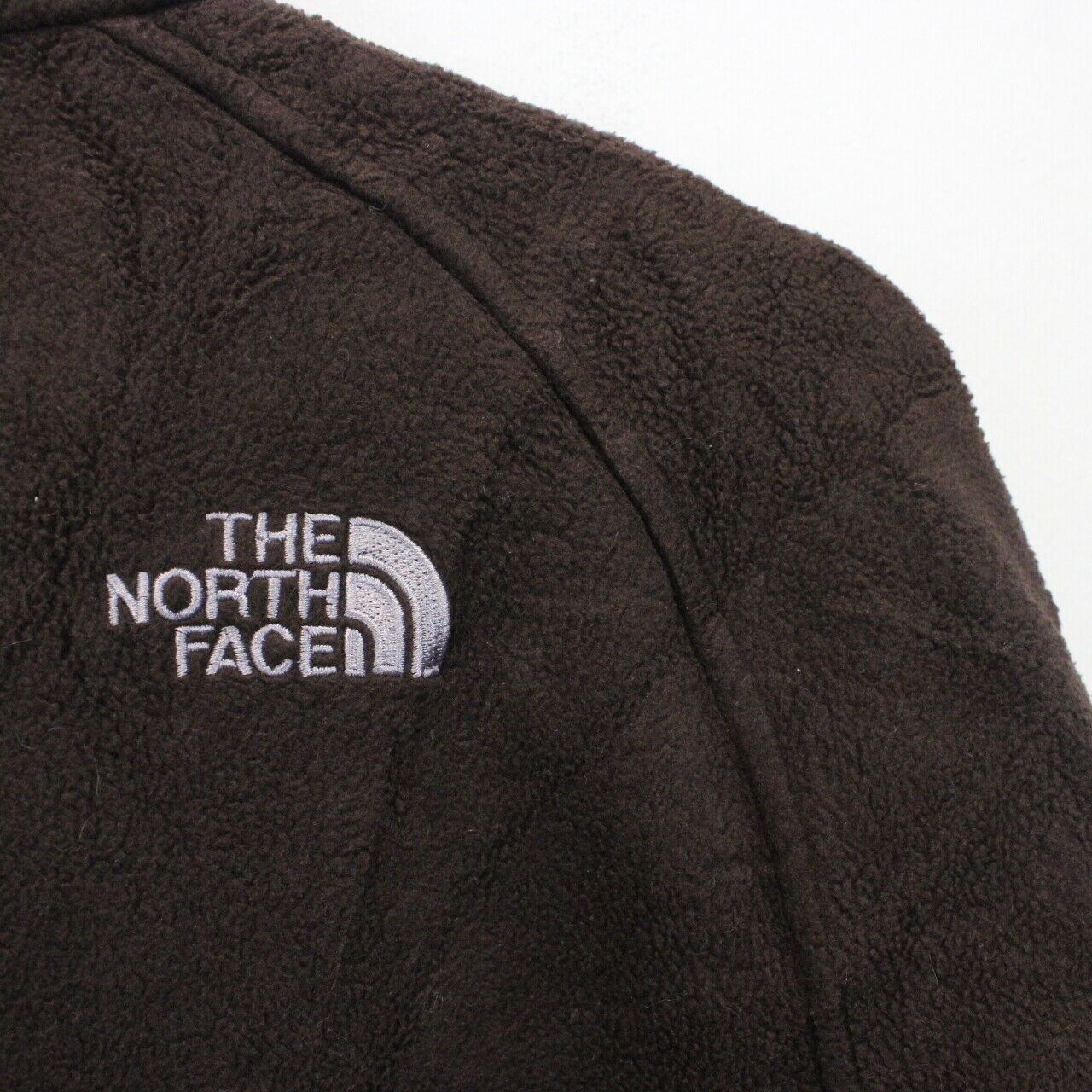 Womens THE NORTH FACE 1/4 Zip Fleece Brown | Medium