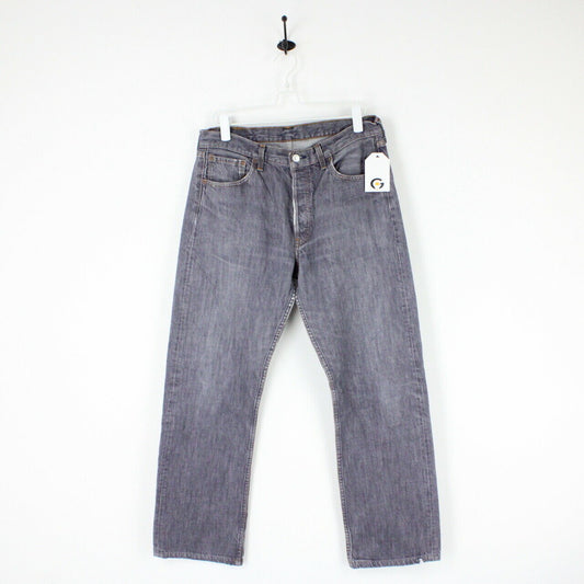 Mens LEVIS 501 Jeans Grey | W33 L30