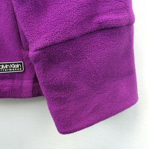 Womens CALVIN KLEIN Fleece Purple | Small