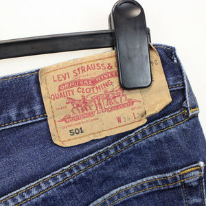 LEVIS 501 Jeans Dark Blue | W34 L36