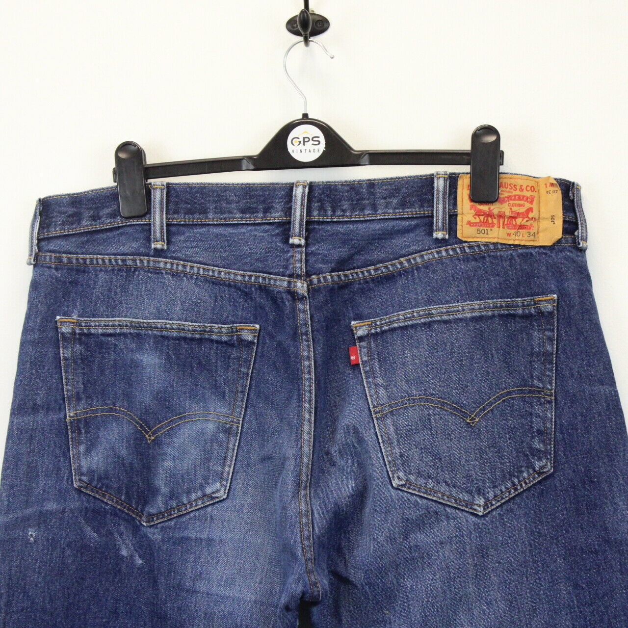 LEVIS 501 Jeans Dark Blue | W40 L34 – GPS Vintage