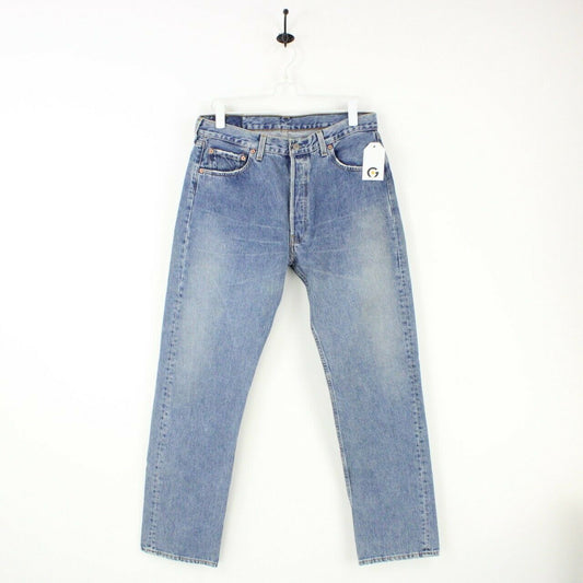 Mens LEVIS 501 Jeans Mid Blue | W33 L33