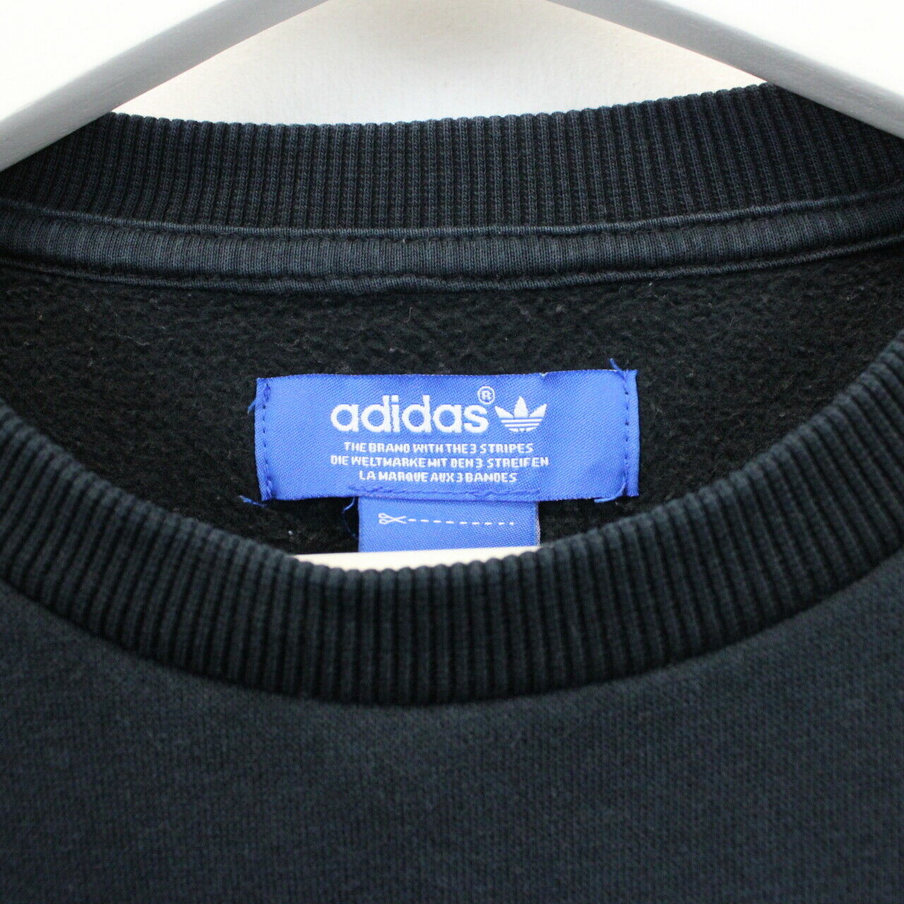 ADIDAS ORIGINALS Sweatshirt Black | Small