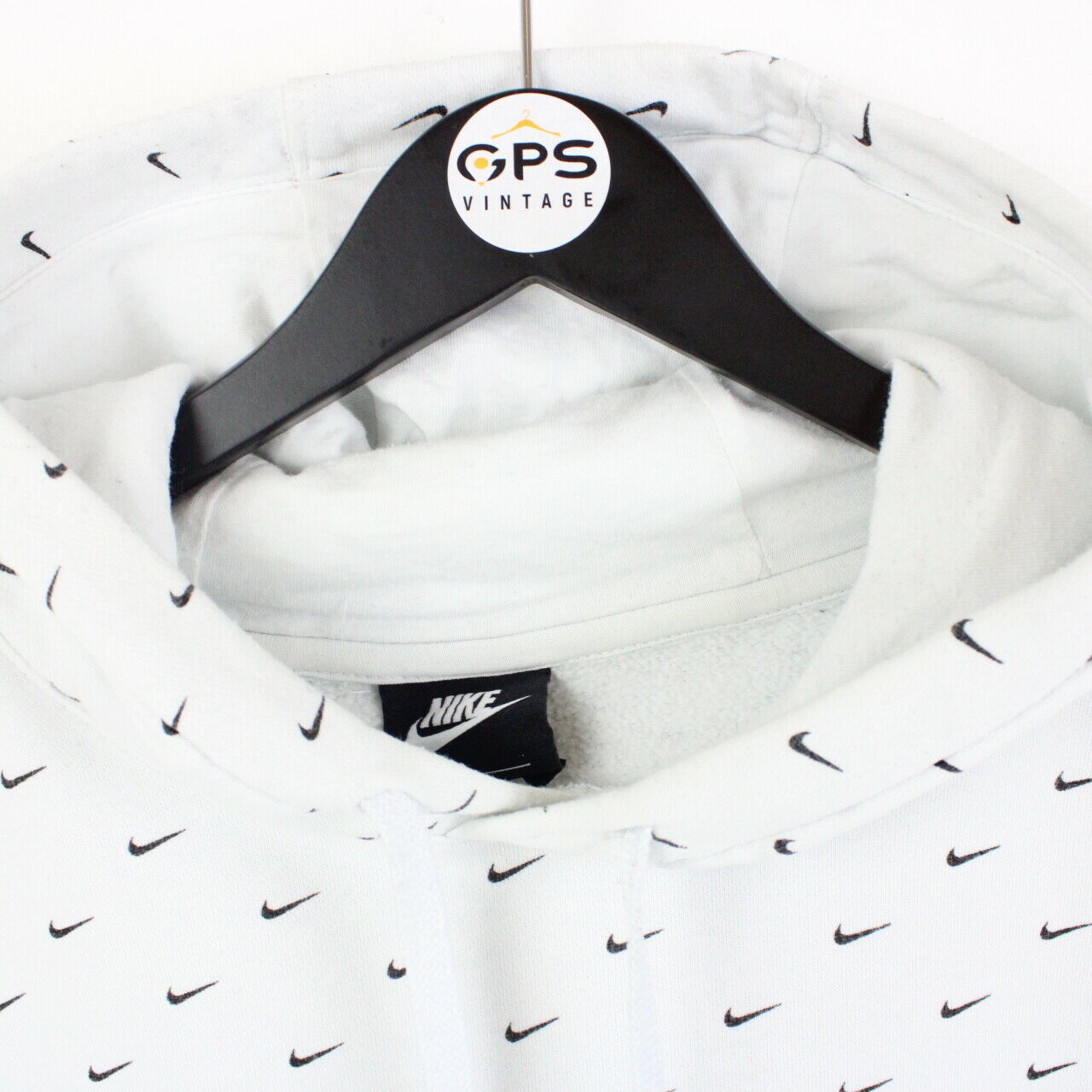 NIKE Hoodie White | XXL – GPS Vintage