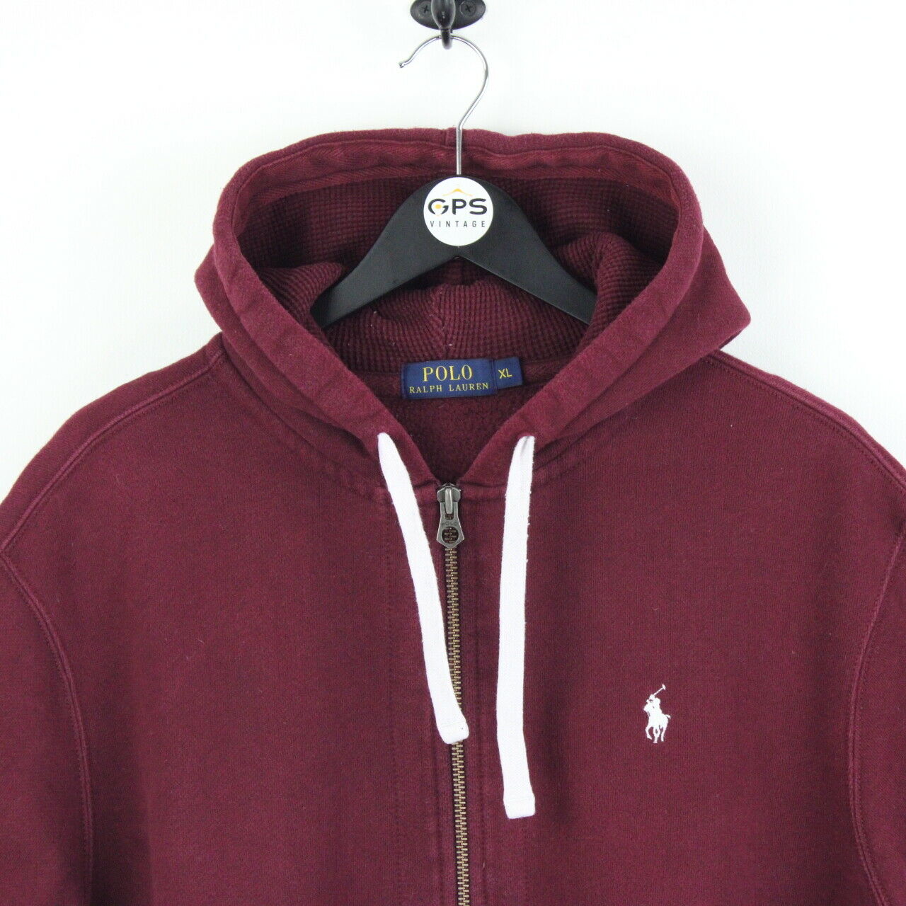 Mens RALPH LAUREN Hoodie Red | XL