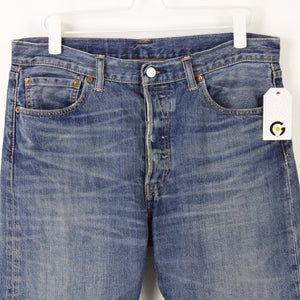 LEVIS 501 Jeans Mid Blue | W33 L34