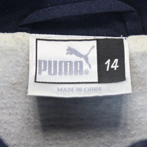 Womens PUMA Track Top Navy Blue | Large