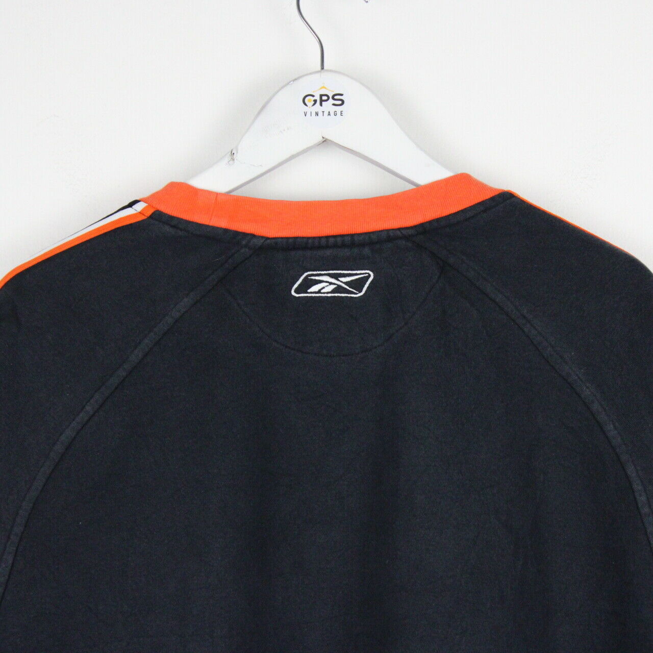 Reebok Cincinnati Bengals NFL Vintage Crewneck Sweatshirt 90s Black Orange Large buy